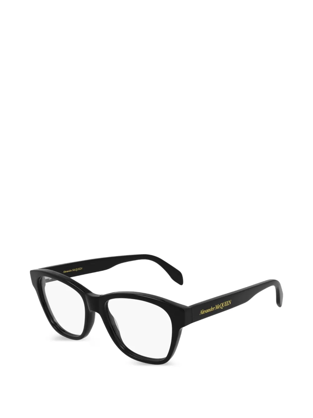 Alexander McQueen Eyewear square-frame glasses - Nero