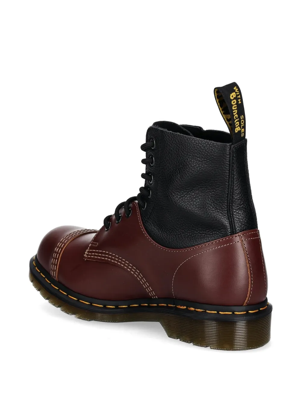 Dr. Martens x MM6 Maison Margiela 1460 Twisted and Reimagined leather boots Rood