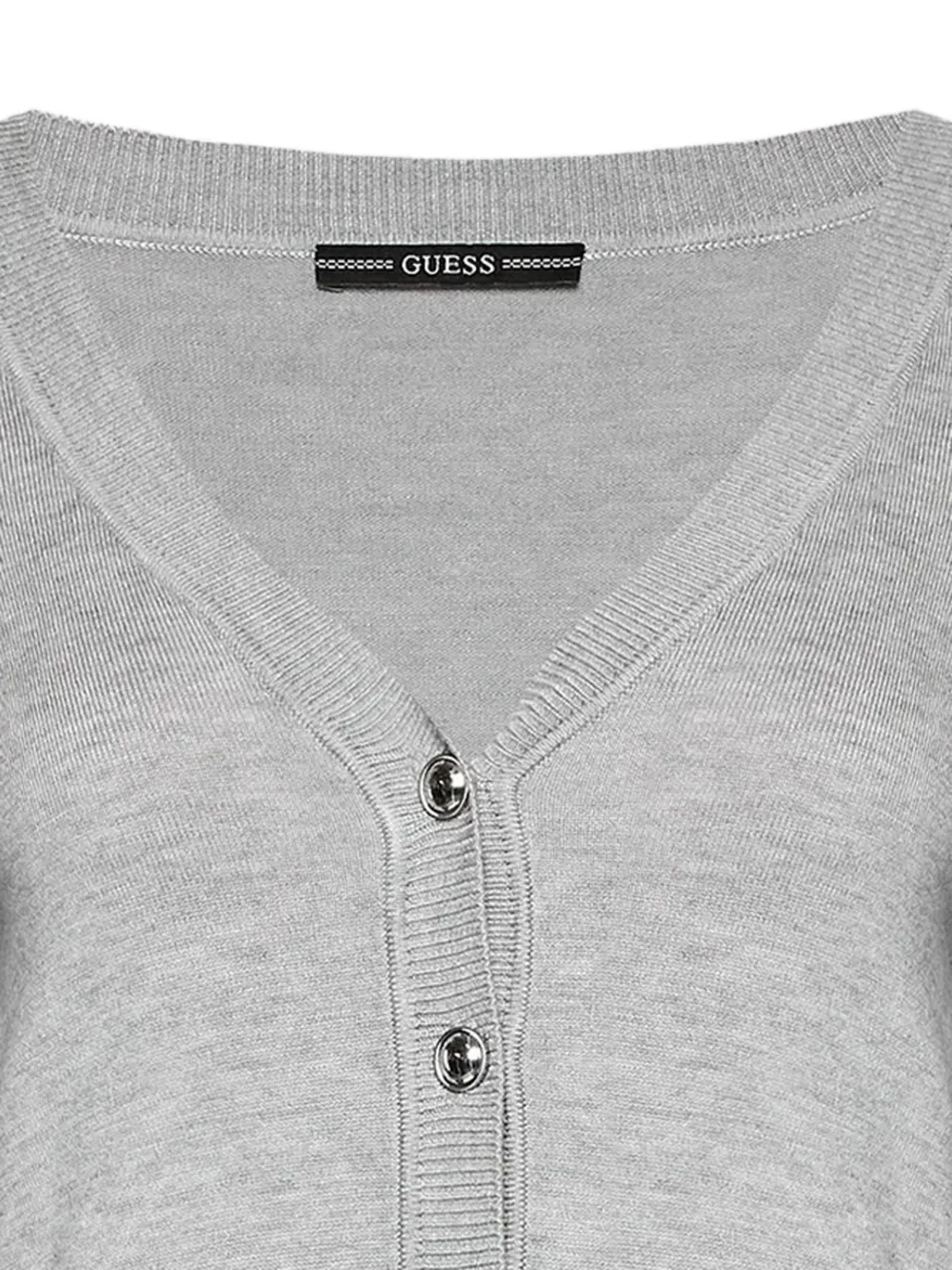 GUESS USA Vest met V-hals Grijs