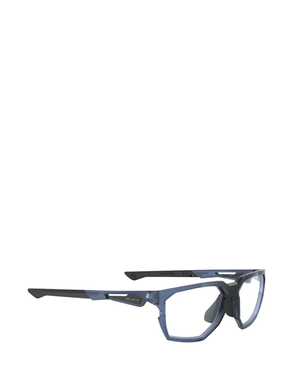 Rudy Project No Code Ophthalmic geometric-frame glasses - Blu