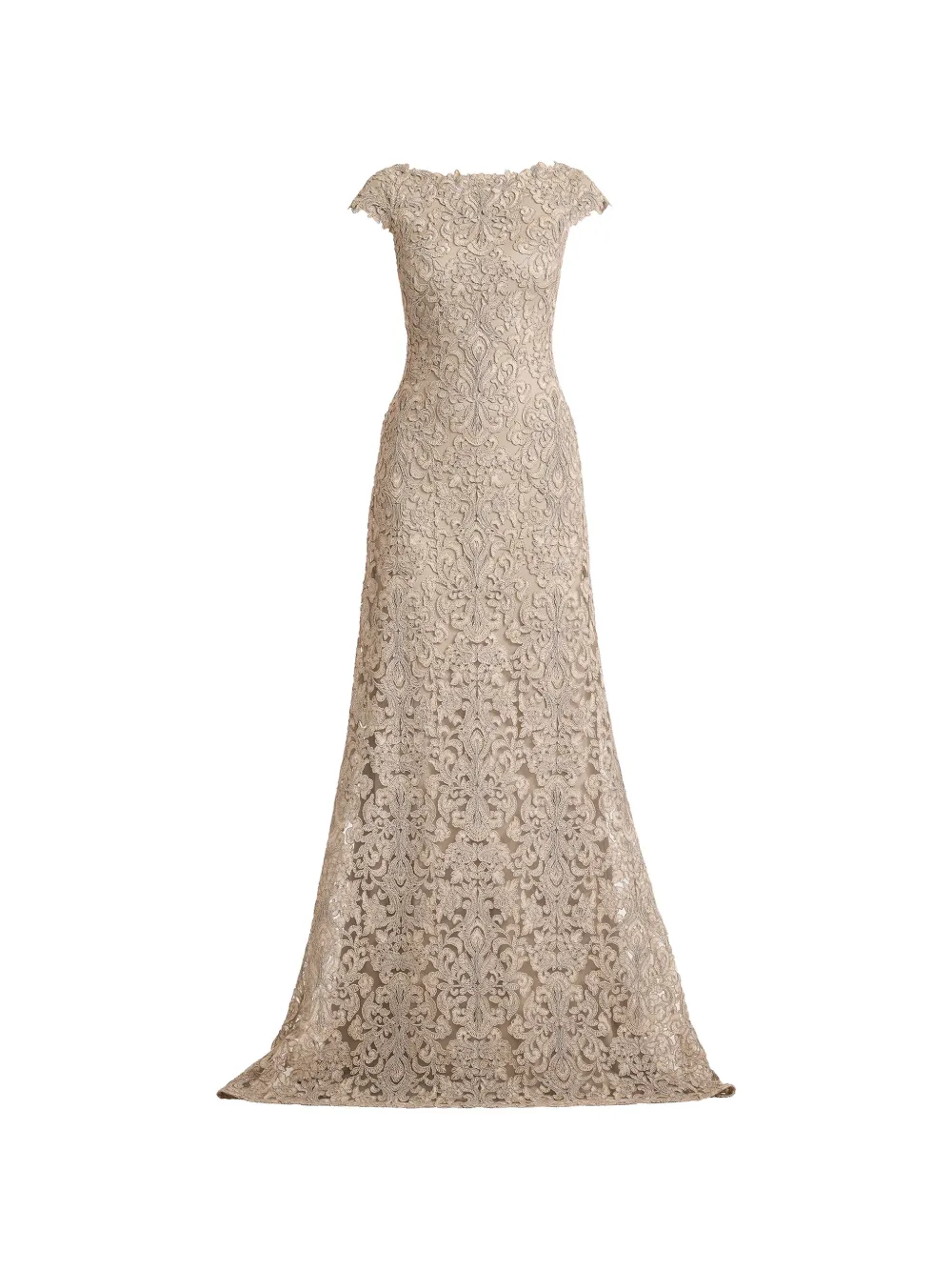 Tadashi Shoji Hoyt Lotus lace gown - Neutrals
