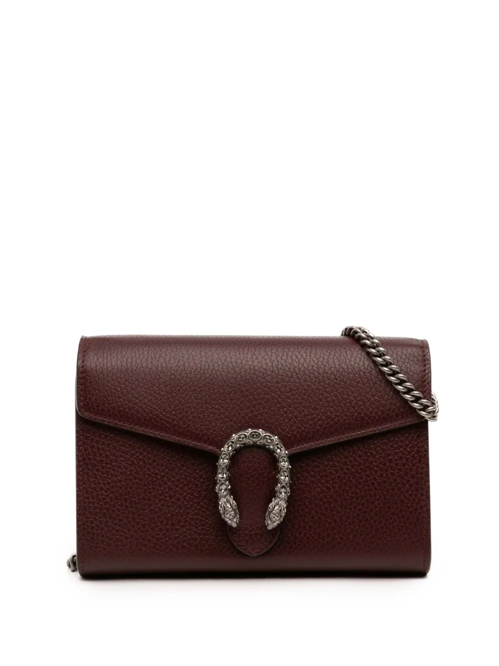 Gucci Pre-Owned 2016-2026 Calfskin Dionysus Wallet on Chain crossbody bag - Rot