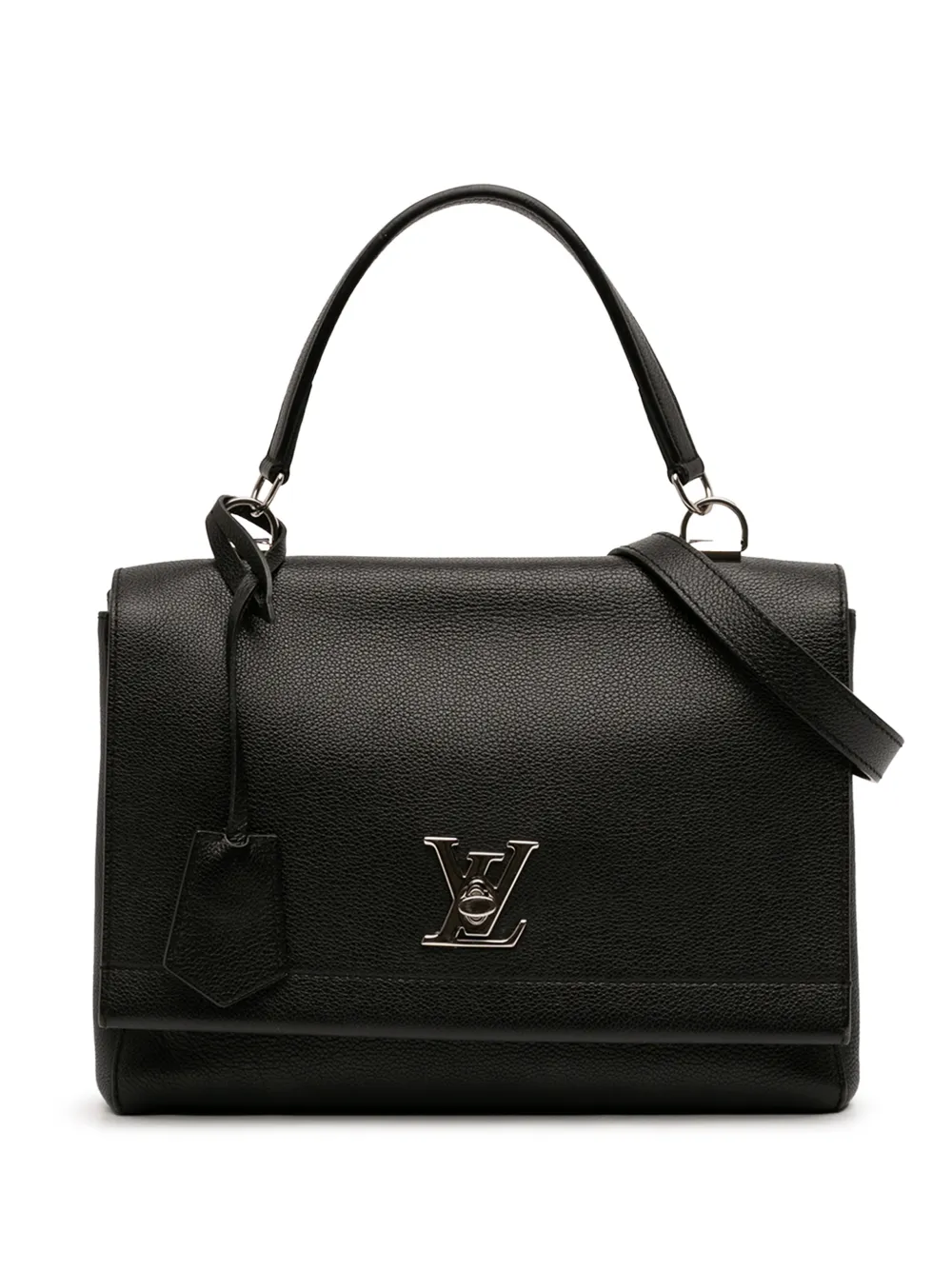 Louis Vuitton Pre-Owned 2016 Leather Lockme II satchel - Nero