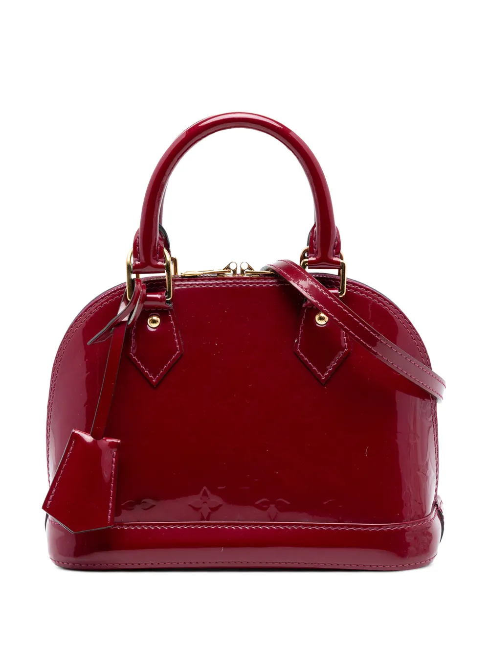 Louis Vuitton Pre-Owned 2016 Monogram Vernis Alma BB satchel - Rosa