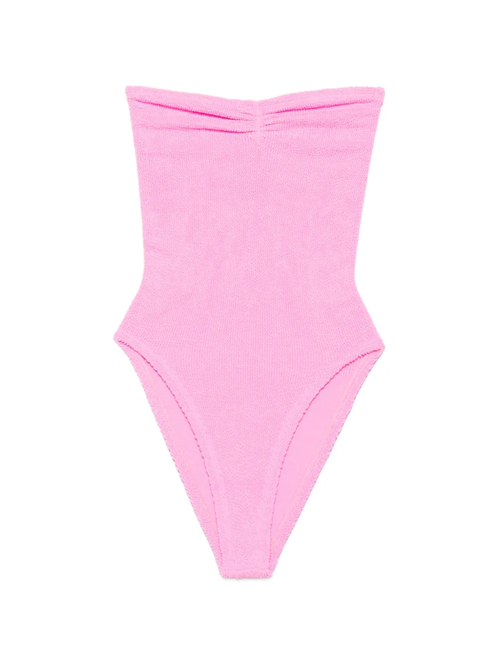 Hunza G Brooke gathered swimsuit - Rosa
