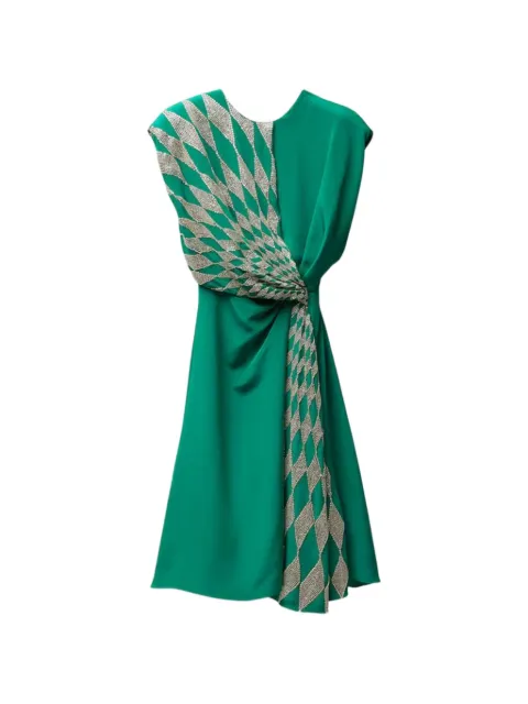 Versace Abito midi con ricamo