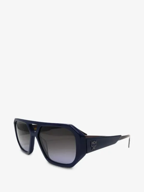 MCM Navigator-frame logo-plaque sunglasses