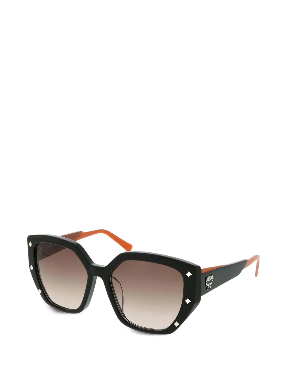 MCM geometric-frame sunglasses - Nero
