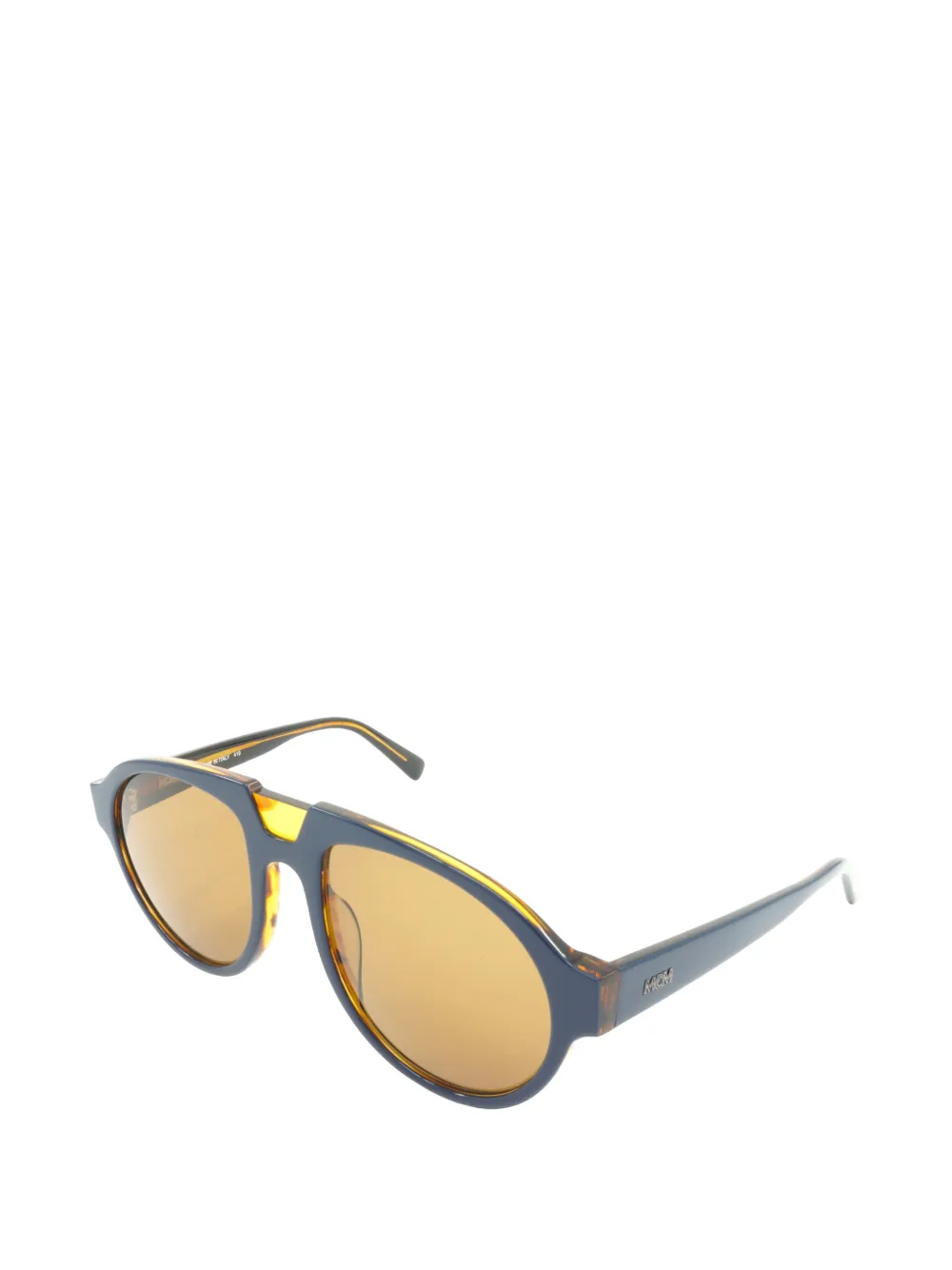 MCM Zonnebril met piloten montuur Blauw
