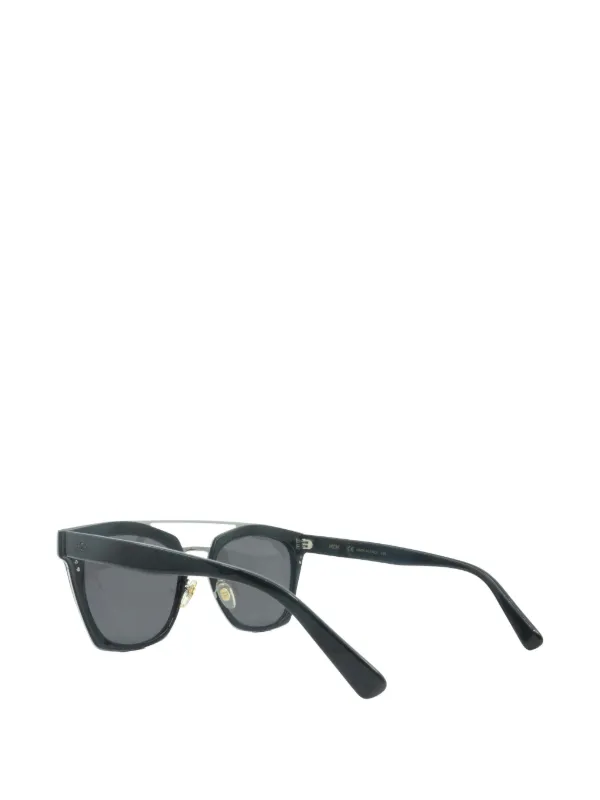 MCM rectangle-frame Sunglasses | Black | FARFETCH display picture 3