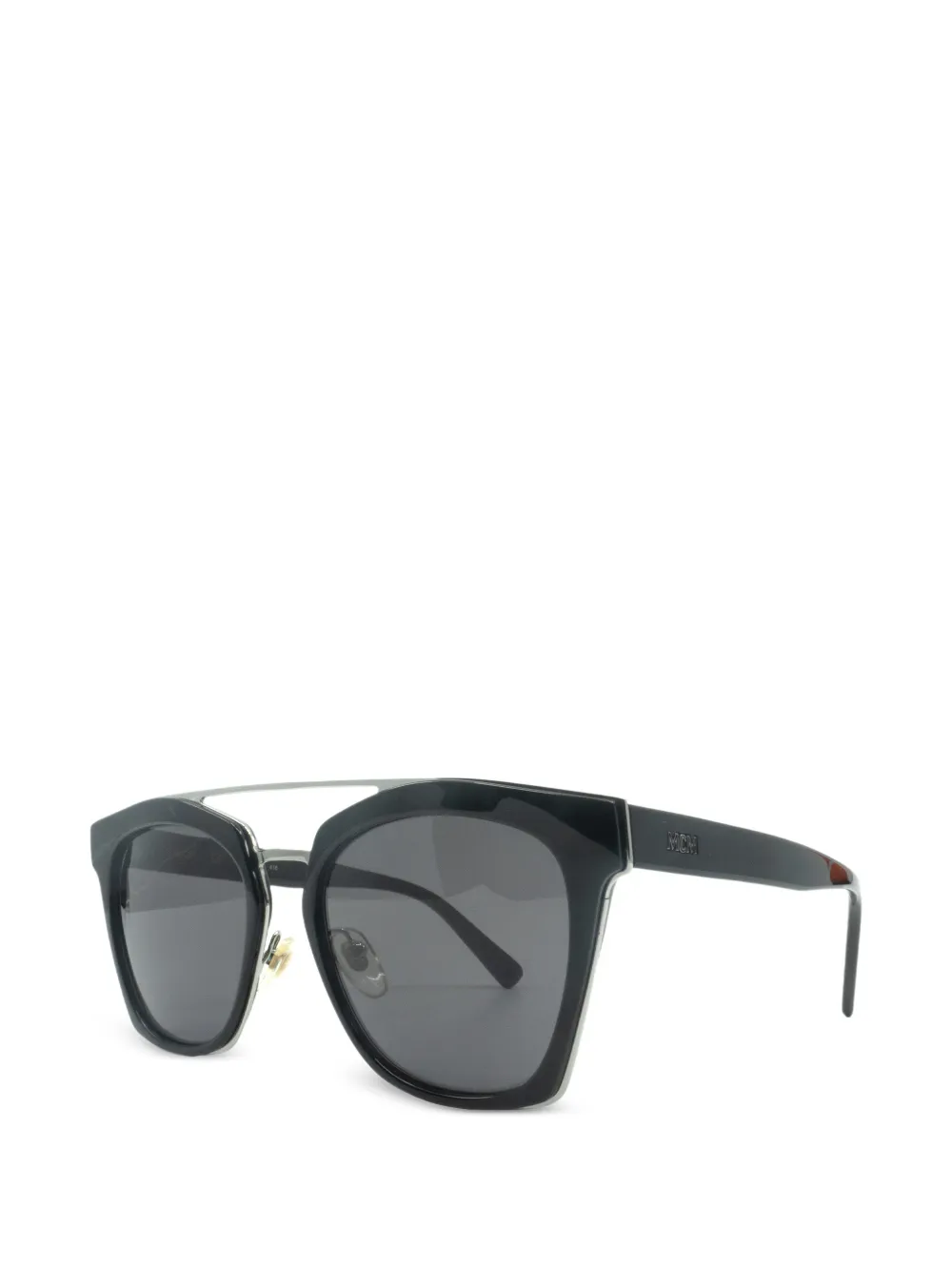 MCM rectangle-frame sunglasses | 黑色 | Image 1