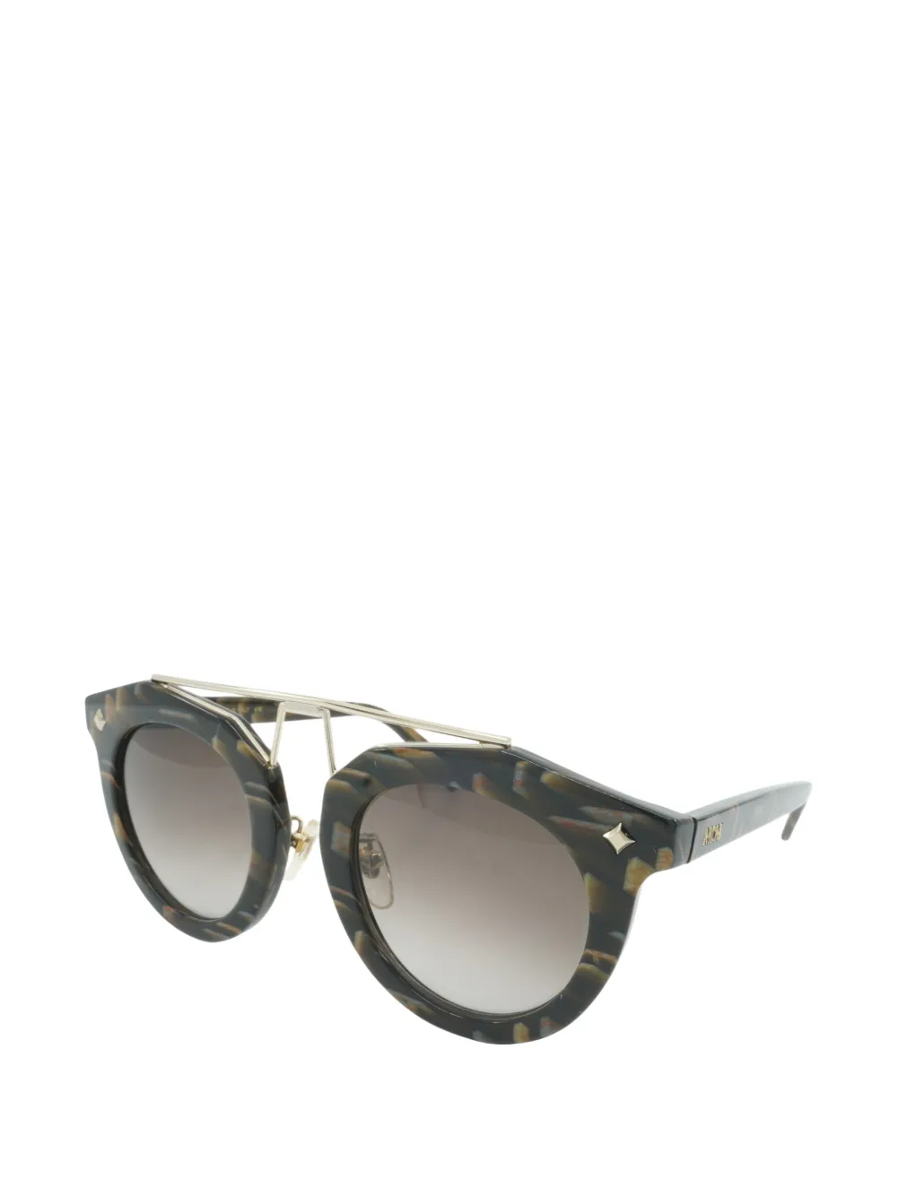 MCM Zonnebril met cat-eye montuur Bruin