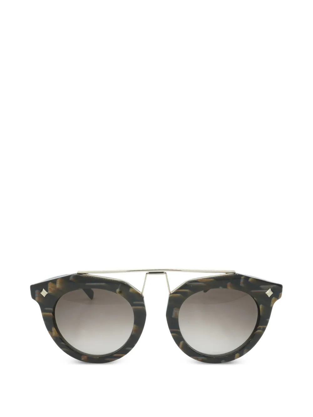 MCM cat-eye frame sunglasses - Braun