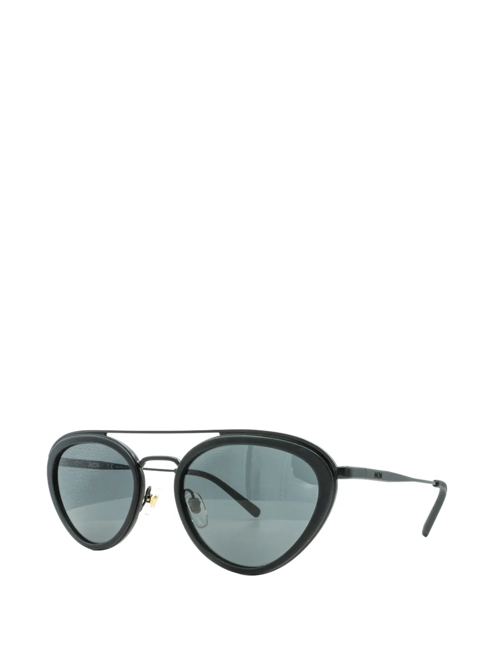 MCM double-bridge oval-frame sunglasses - Nero