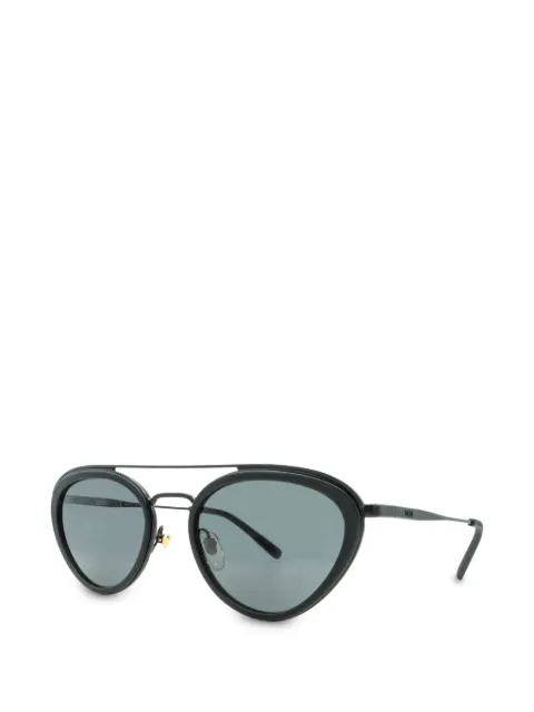 MCM double-bridge oval-frame sunglasses