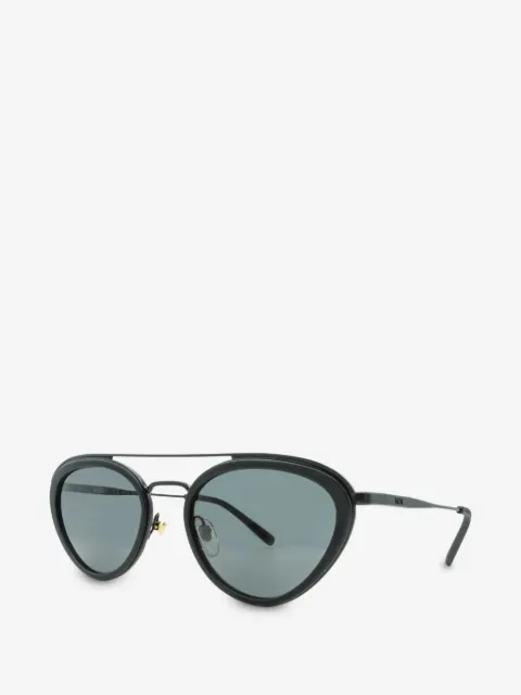 MCM double-bridge oval-frame sunglasses