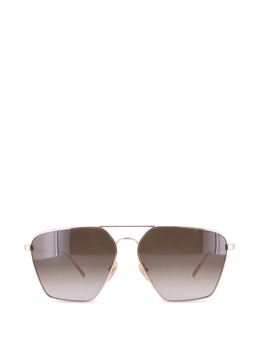 MCM double-bridge pilot-frame sunglasses - Oro