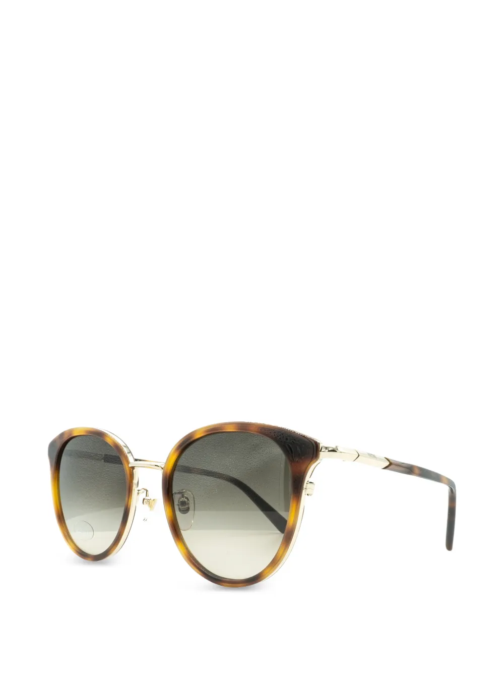 MCM round-frame sunglasses - Marrone