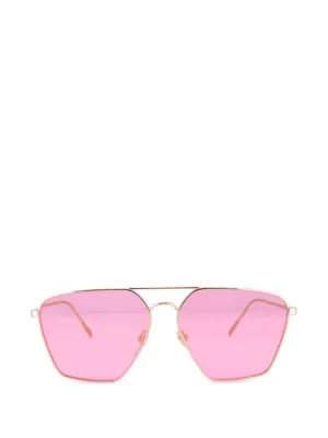 MCM cat-eye Frame Sunglasses | Gold | FARFETCH BH