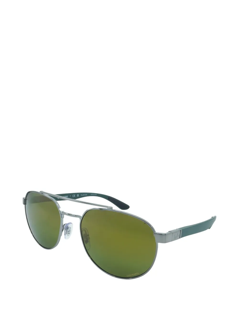 Ray-Ban Chromance zonnebril met piloten montuur Grijs