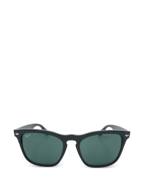 Ray-Ban Steve スクエアフレーム サングラス | ブラック | FARFETCH JP