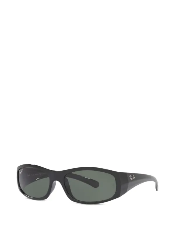 Ray-Ban ブラック スクエア サングラス Ray-Ban スクエア サングラス | ブラック | FARFETCH JP