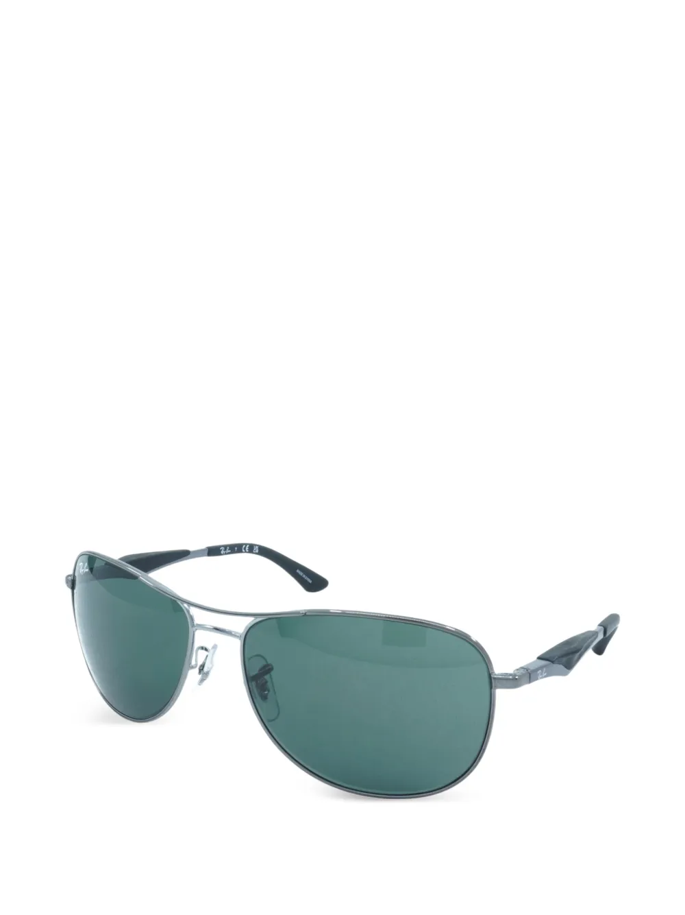 Ray-Ban Zonnebril met rond montuur Grijs