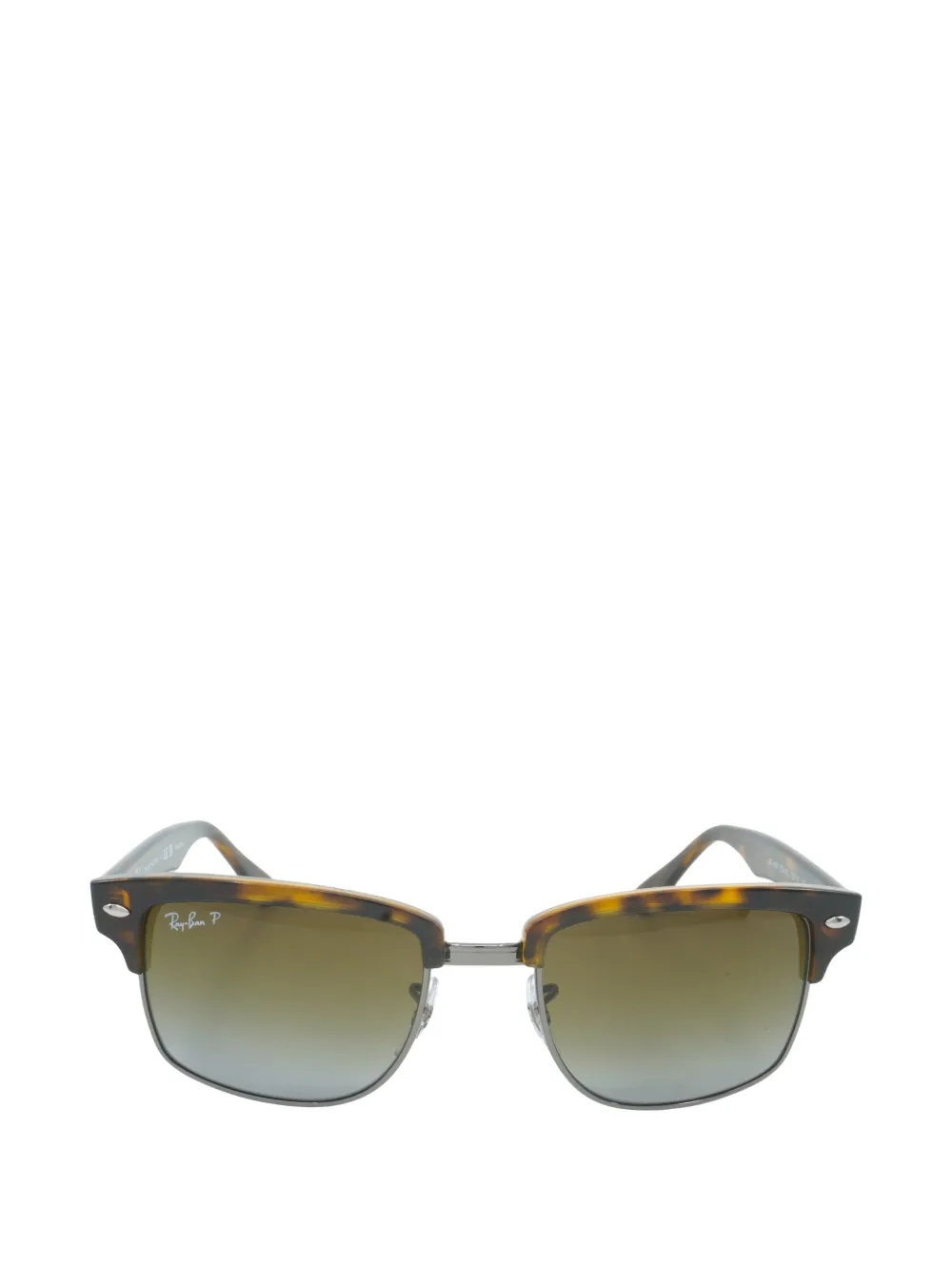 Ray-Ban Clubmaster square-frame sunglasses - Marrone