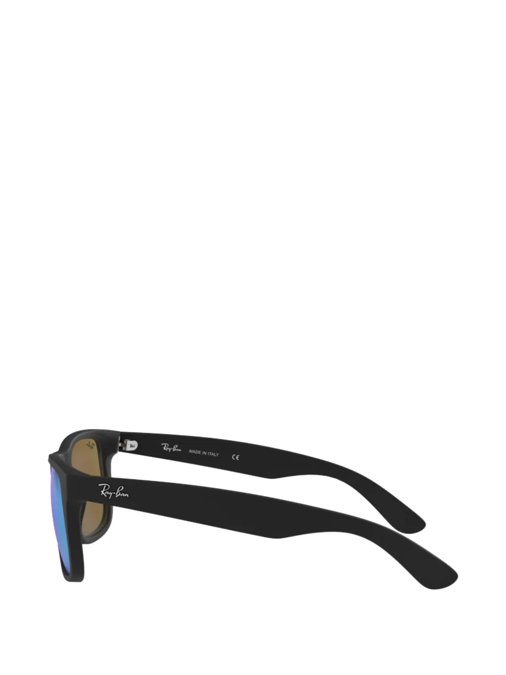 Ray-Ban Justin zonnebril met vierkant montuur Zwart