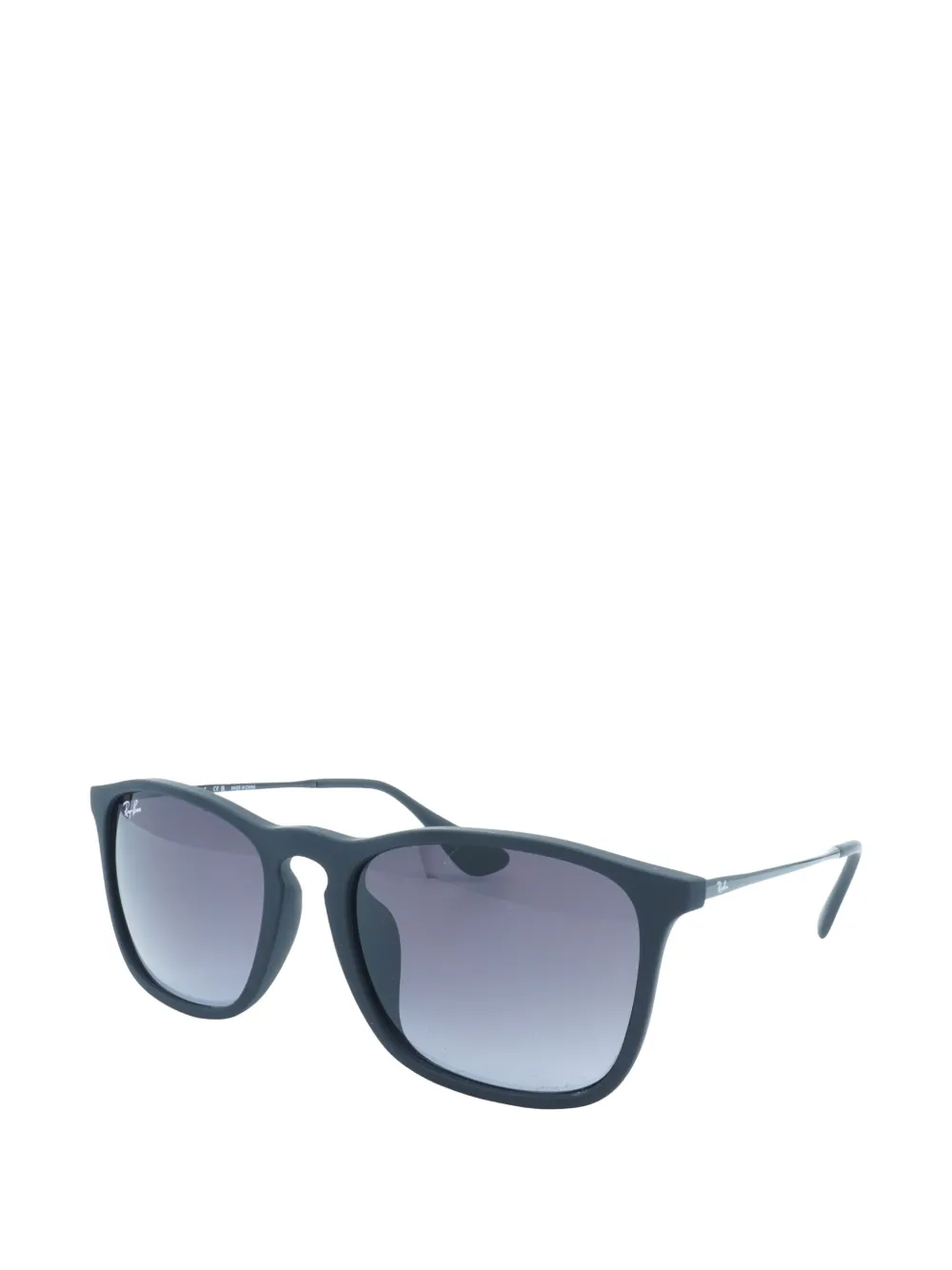 Ray-Ban Chris zonnebril met vierkant montuur Blauw