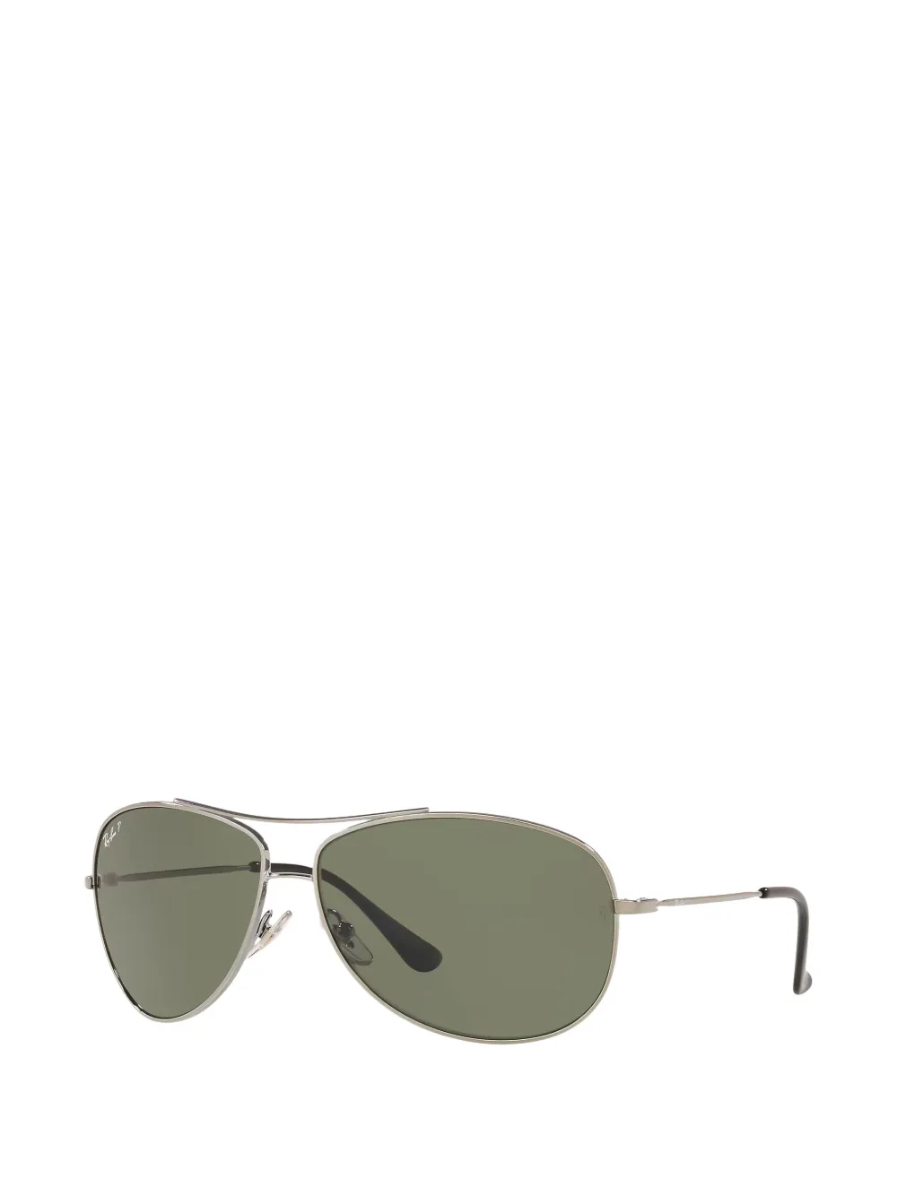 Ray-Ban Zonnebril met piloten montuur Zilver