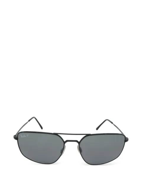 Ray-Ban square-frame polarized sunglasses