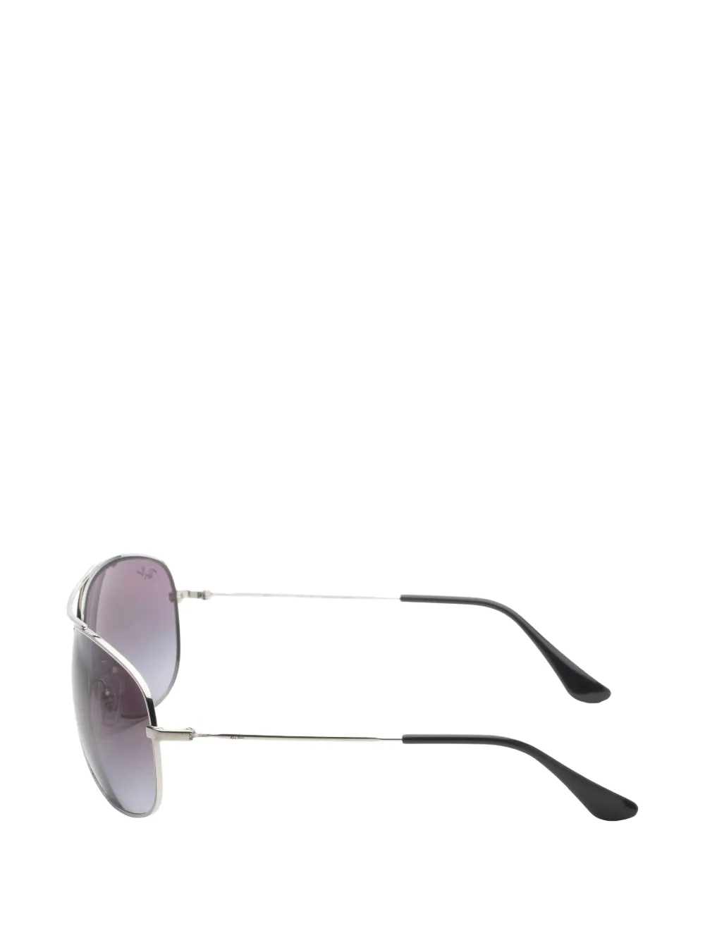 Ray-Ban Zonnebril met piloten montuur Zilver