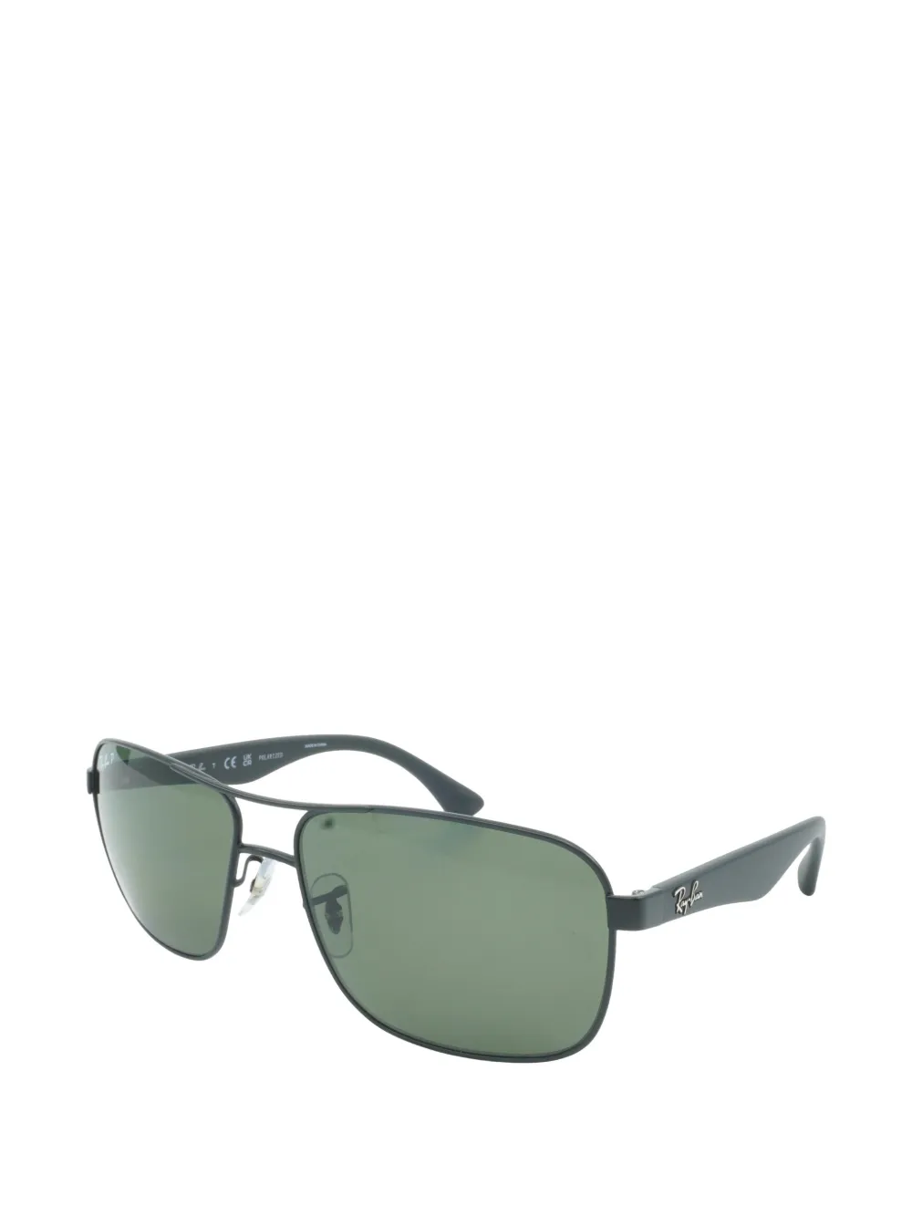 Ray-Ban Zonnebril met piloten montuur Zwart