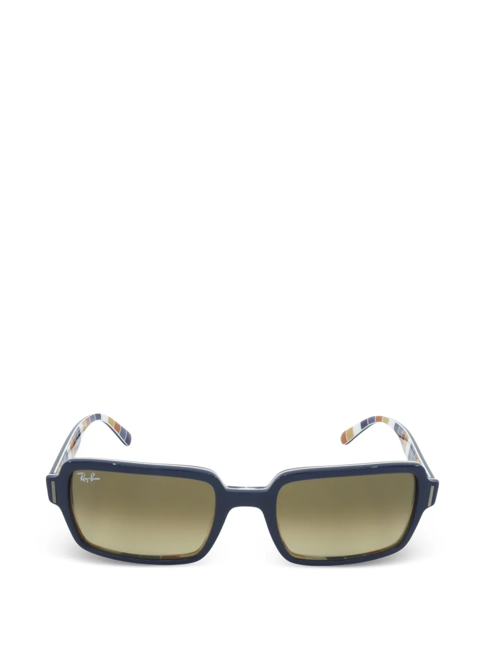 Ray-Ban rectangle-frame sunglasses - Blu