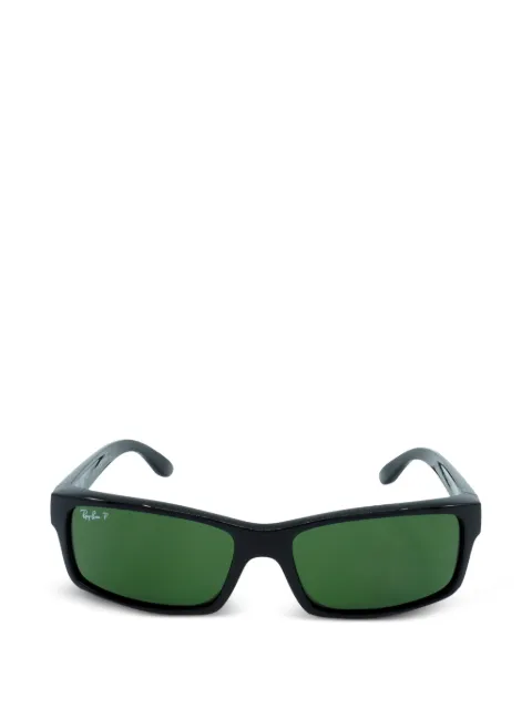 Ray-Ban rectangular-frame polarized sunglasses
