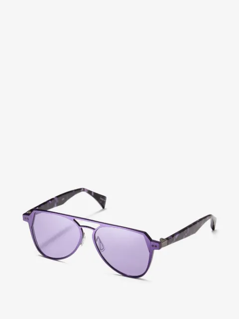 Discord Yohji Yamamoto lunettes de soleil à monture géométrique