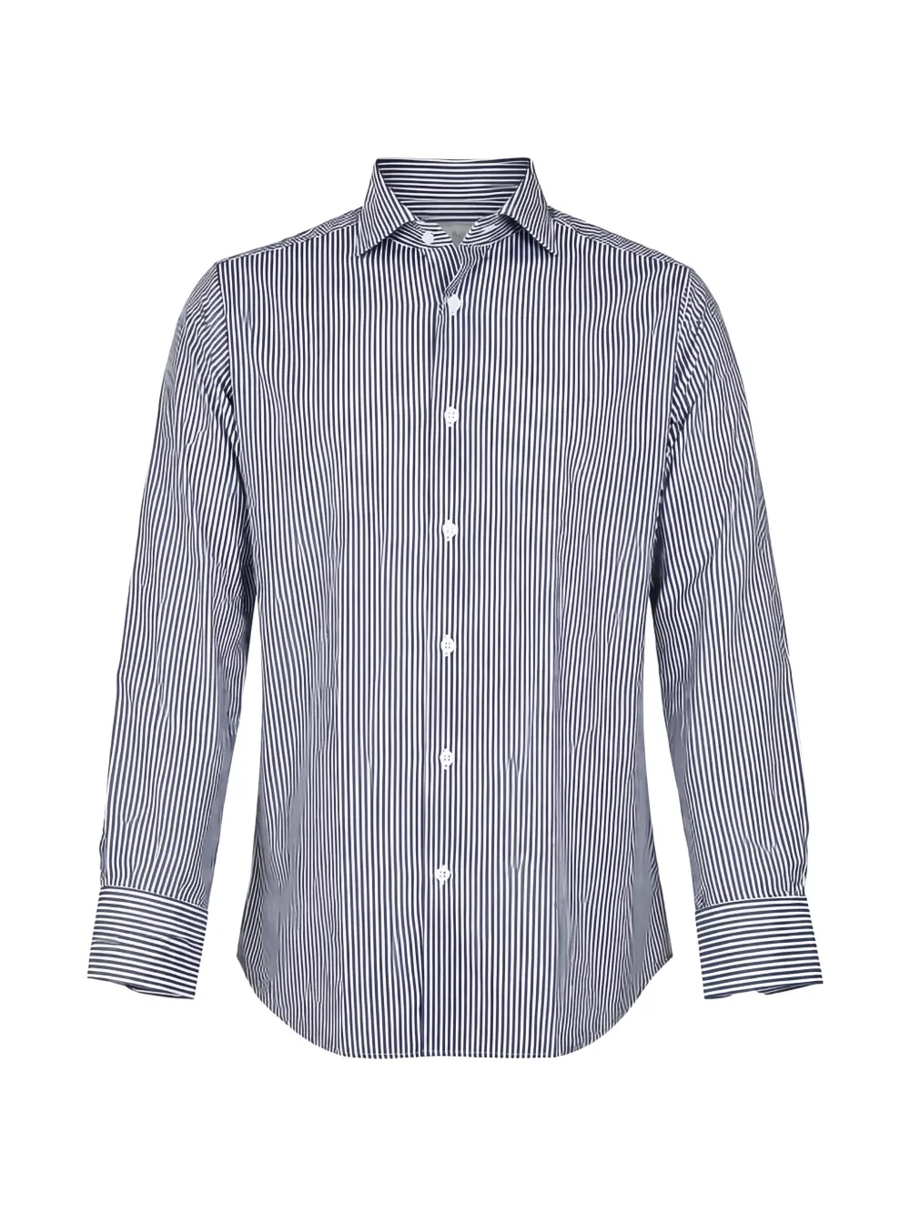 Guglielminotti striped long-sleeve shirt - Blu