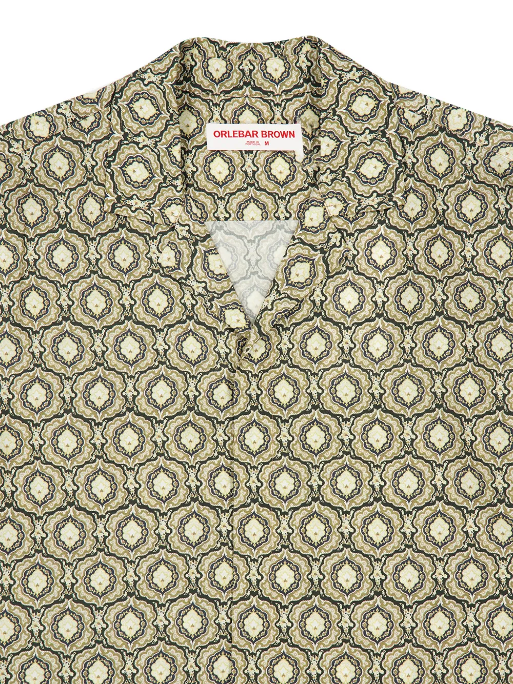 Orlebar Brown Maitan overhemd Groen