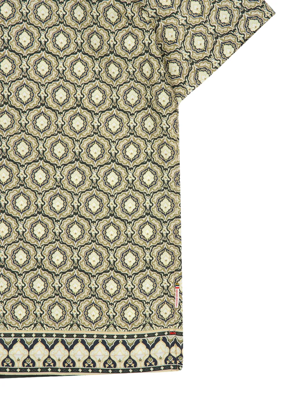 Orlebar Brown Maitan overhemd Groen