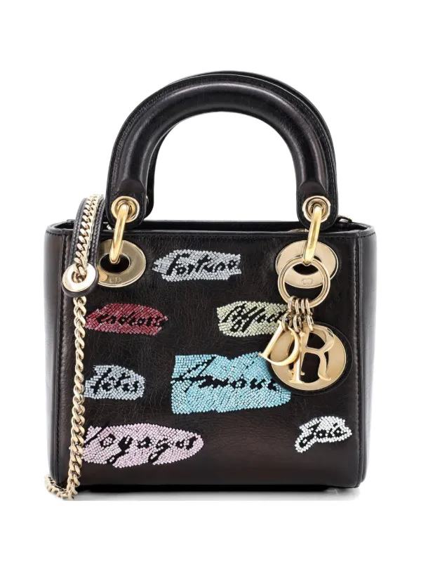 Christian Dior Pre-Owned レディ ディオール チェーン バッグ ビーズ