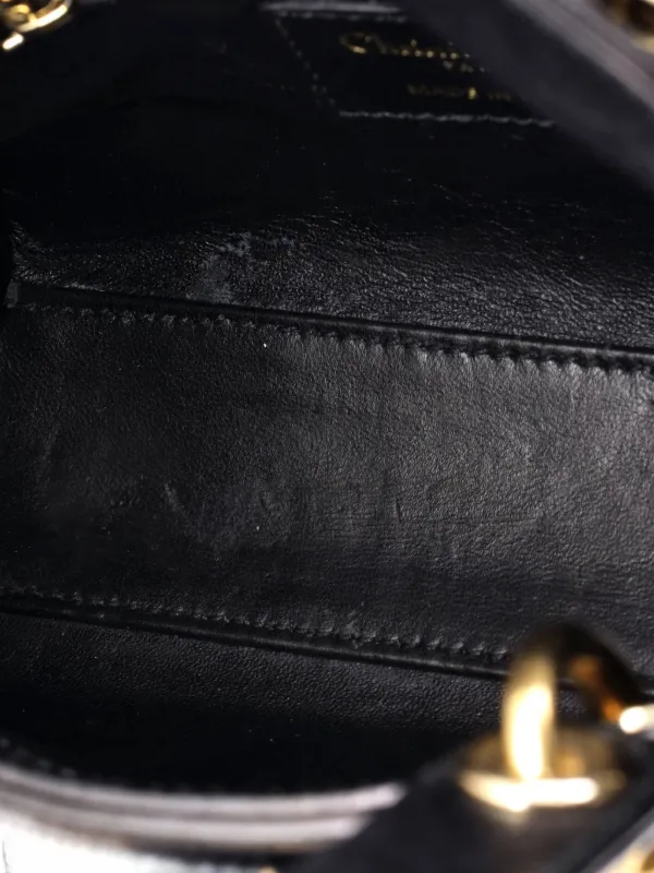 Christian Dior Pre-Owned レディ ディオール チェーン バッグ ビーズ