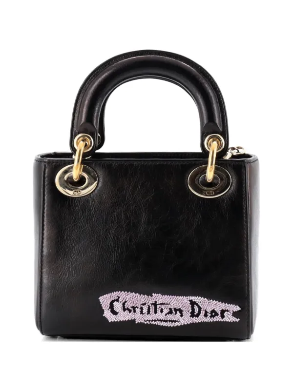 Christian Dior Pre-Owned レディ ディオール チェーン バッグ ビーズ