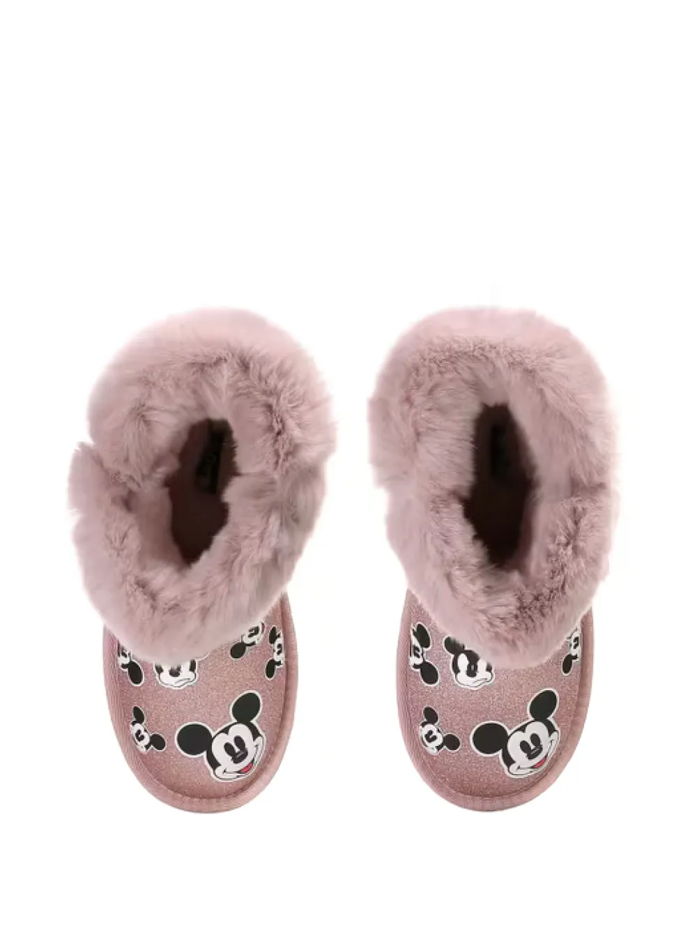 Master Of Arts Kids x Disney Mickey Mouse laarzen met glitter Beige