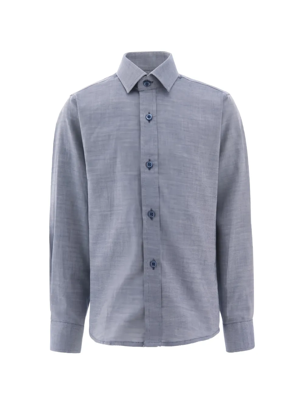 Moustache cotton shirt - Blue