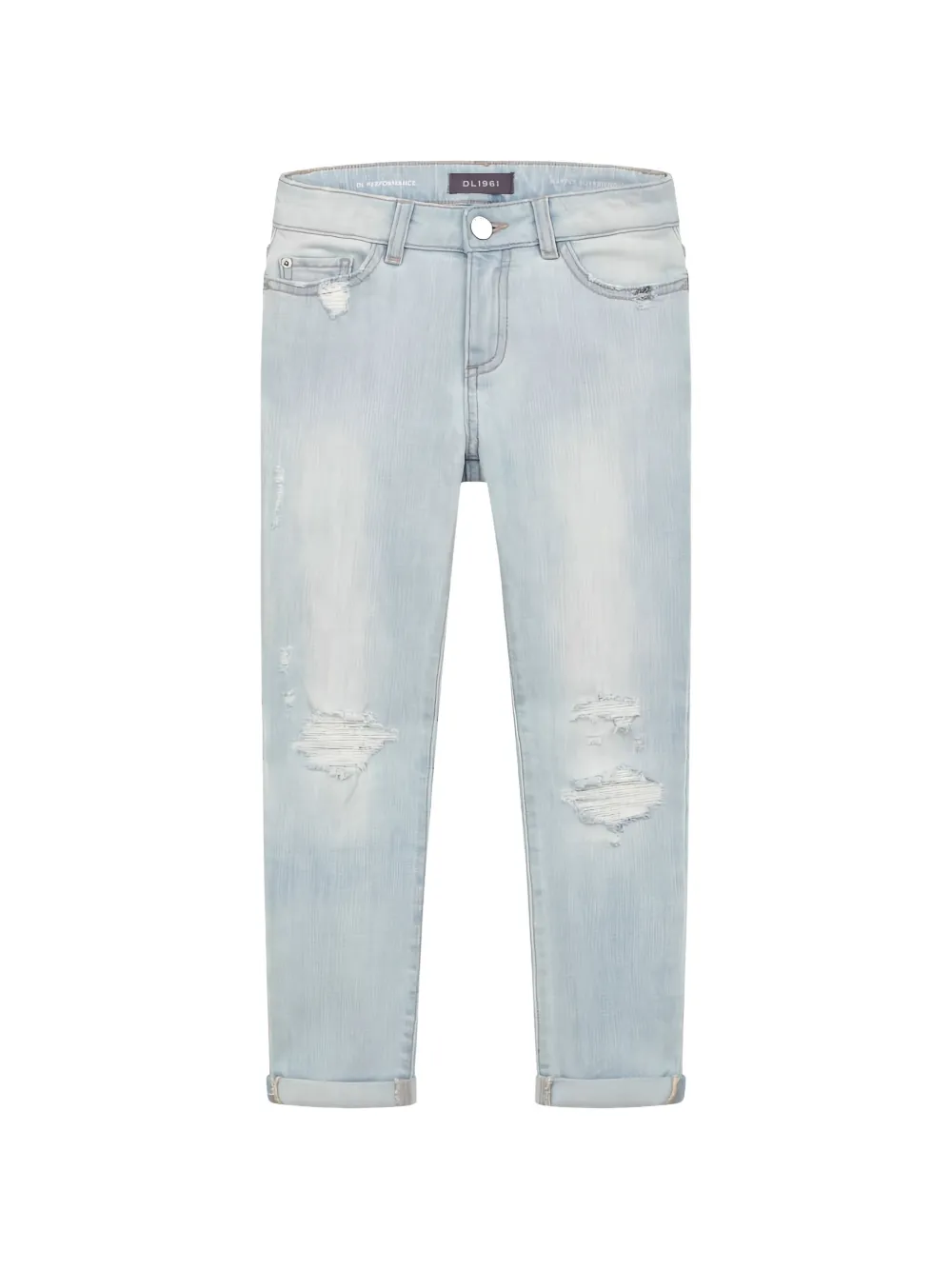 DL1961 KIDS Jeans Harper con effetto vissuto - Blu