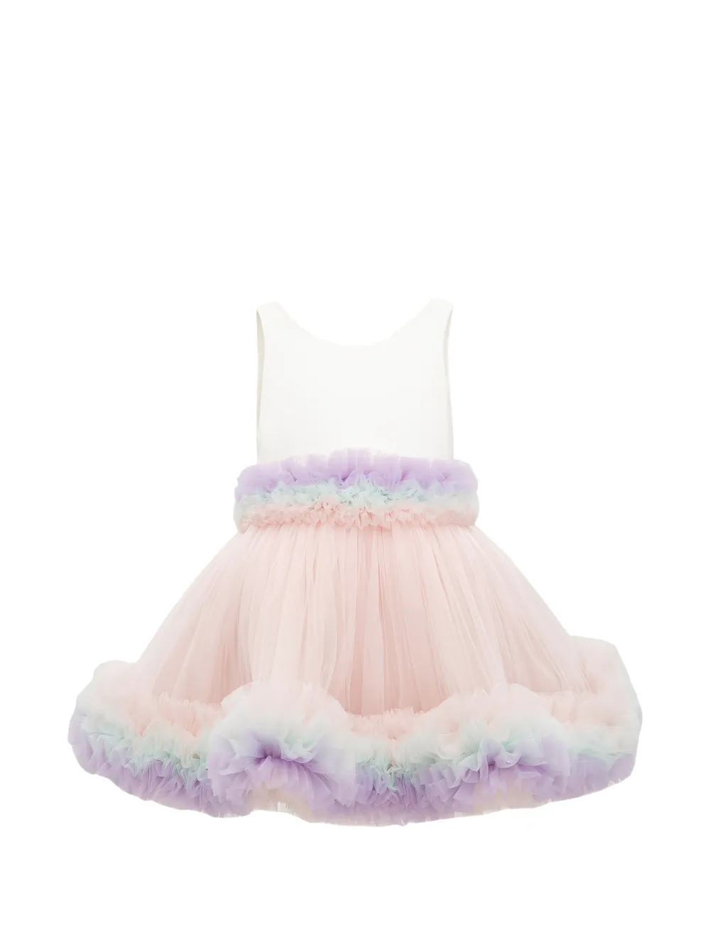 Tulleen ruffled tulle dress - Rosa