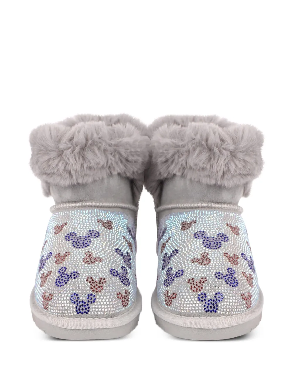 Master Of Arts Kids Mickey Mouse winter microstud boots Grijs