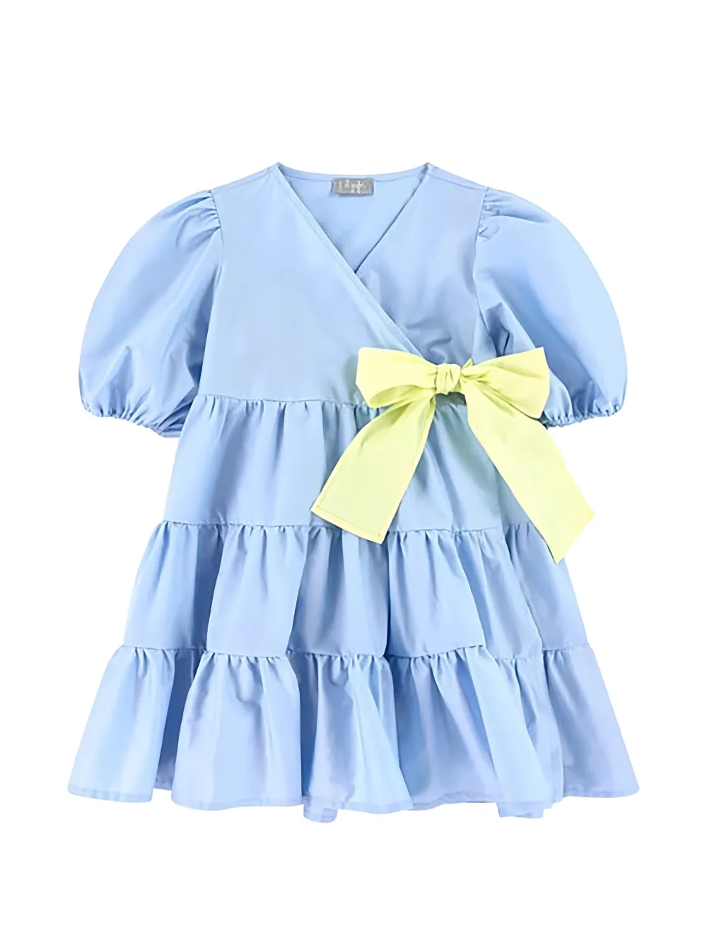 Il Gufo Abito con fiocco - Blu