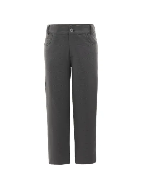 Moustache athleisure slim-fit trousers